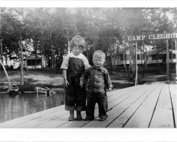 Historic Photo of Camp Cleghorn Dock