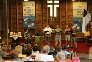 Photo of Camp Cleghorn Morning Service
