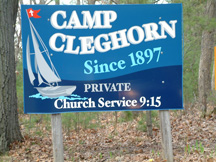 Camp Cleghorn Entrance Sign